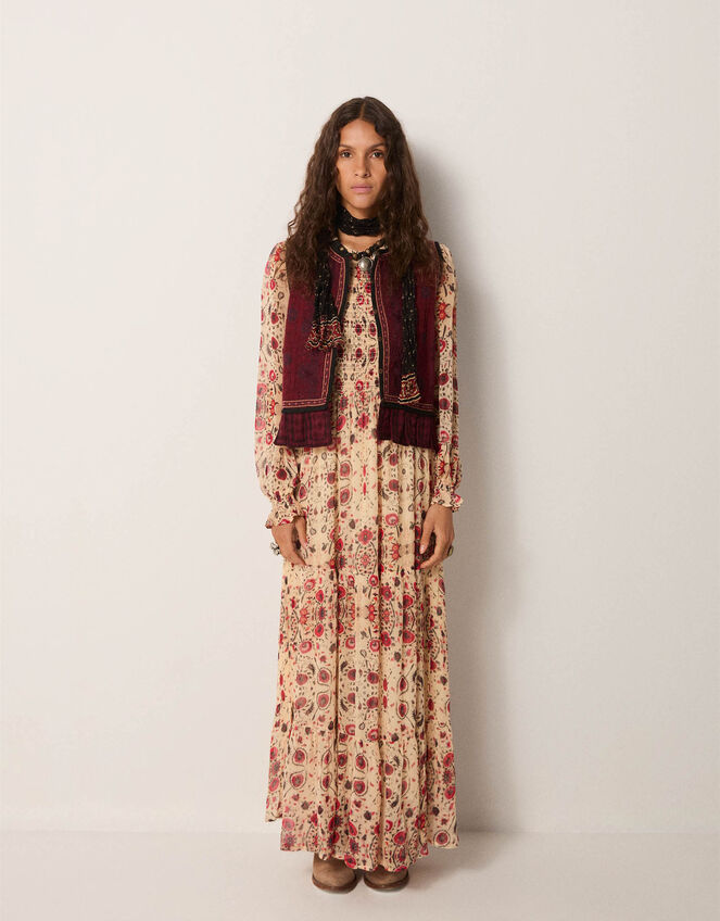 Maison Hotel Lolita Print Maxi Dress, Multi (MULTI), large