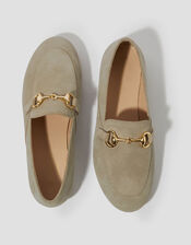 Britt Suede Loafers, Natural (NATURAL), large