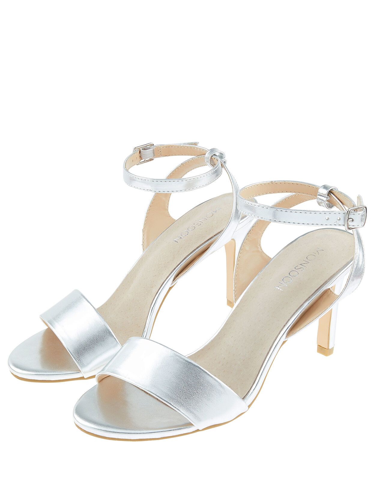 Silver occasion sandals on sale