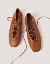 Grace Ghillie Flats, Tan (TAN), large