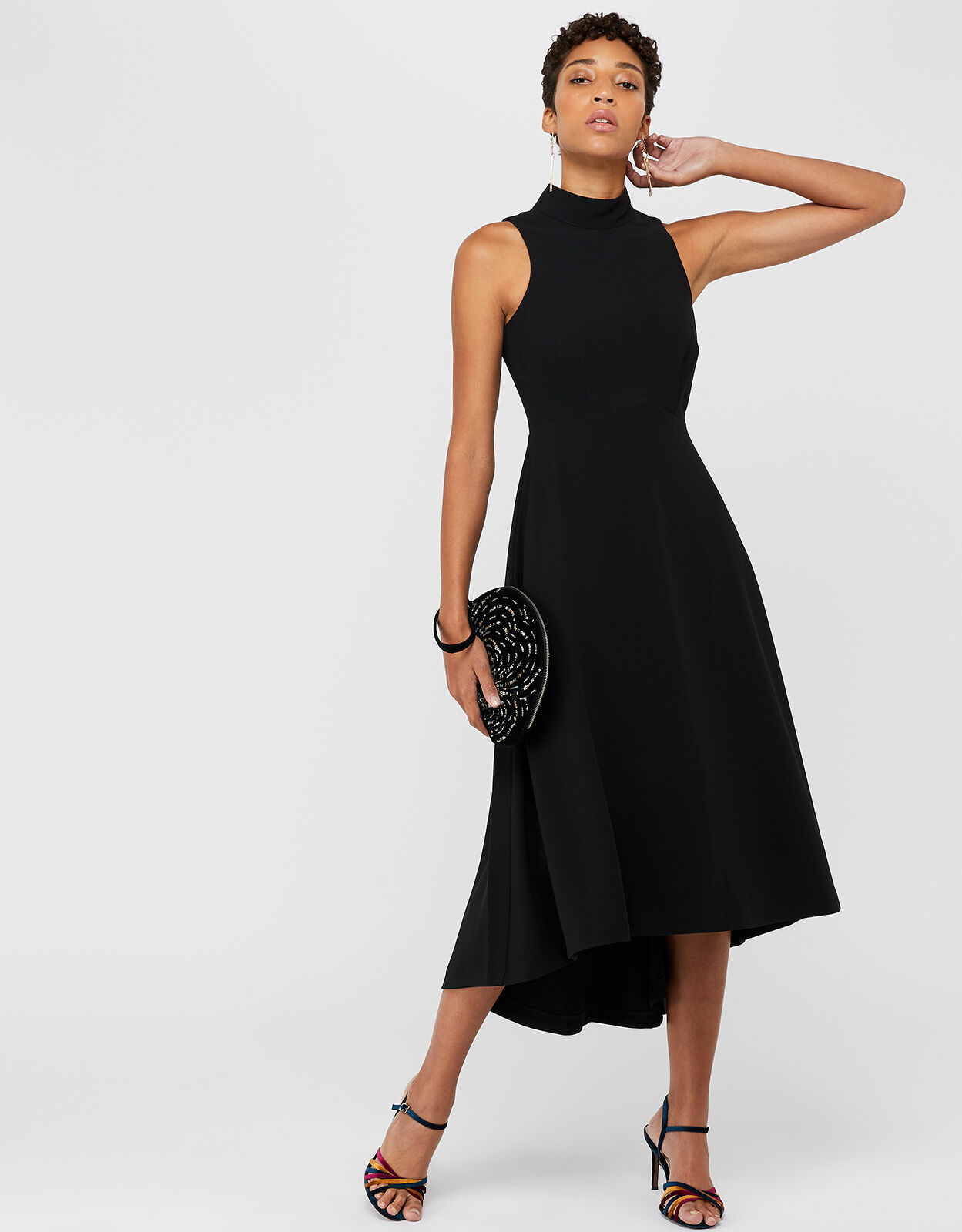Monsoon high low dress sales