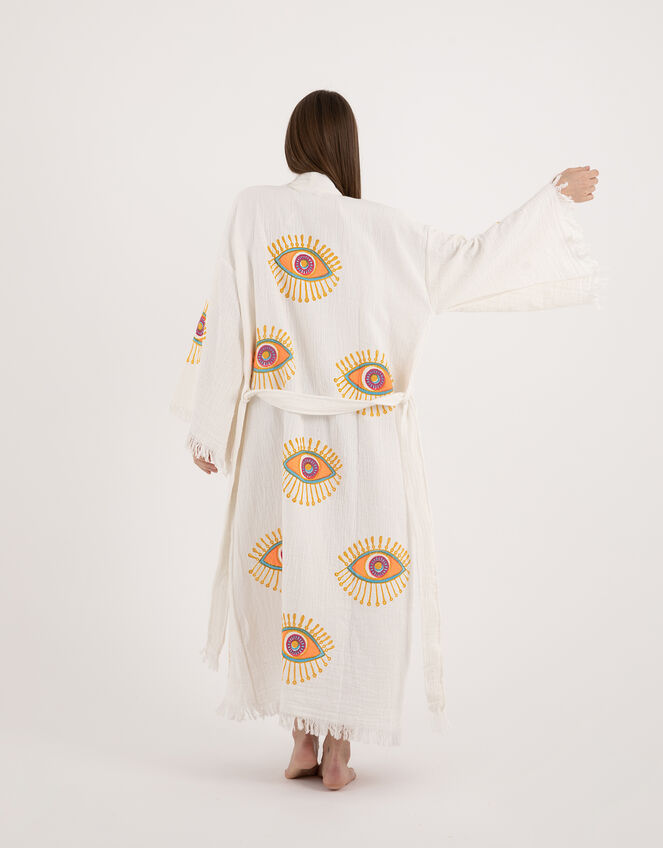 Meraki Beach Eye Kimono, , large