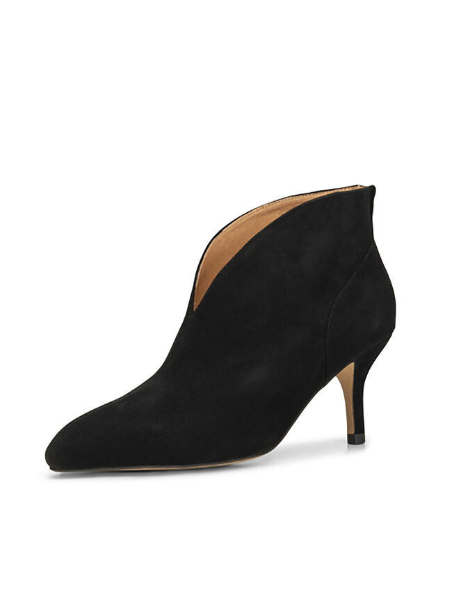 Shoe The Bear Low Cut Kitten Heels, Black (BLACK), large