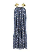 Pitusa Sleeveless Block Print Maxi Dress, , large