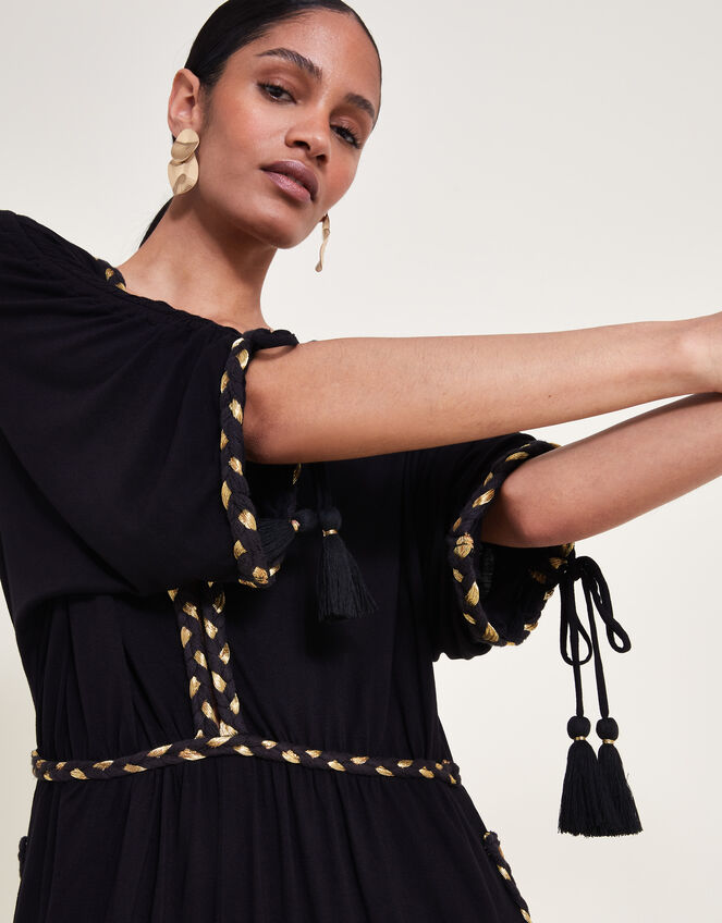 Eden Jersey Jumpsuit, Black (BLACK), large