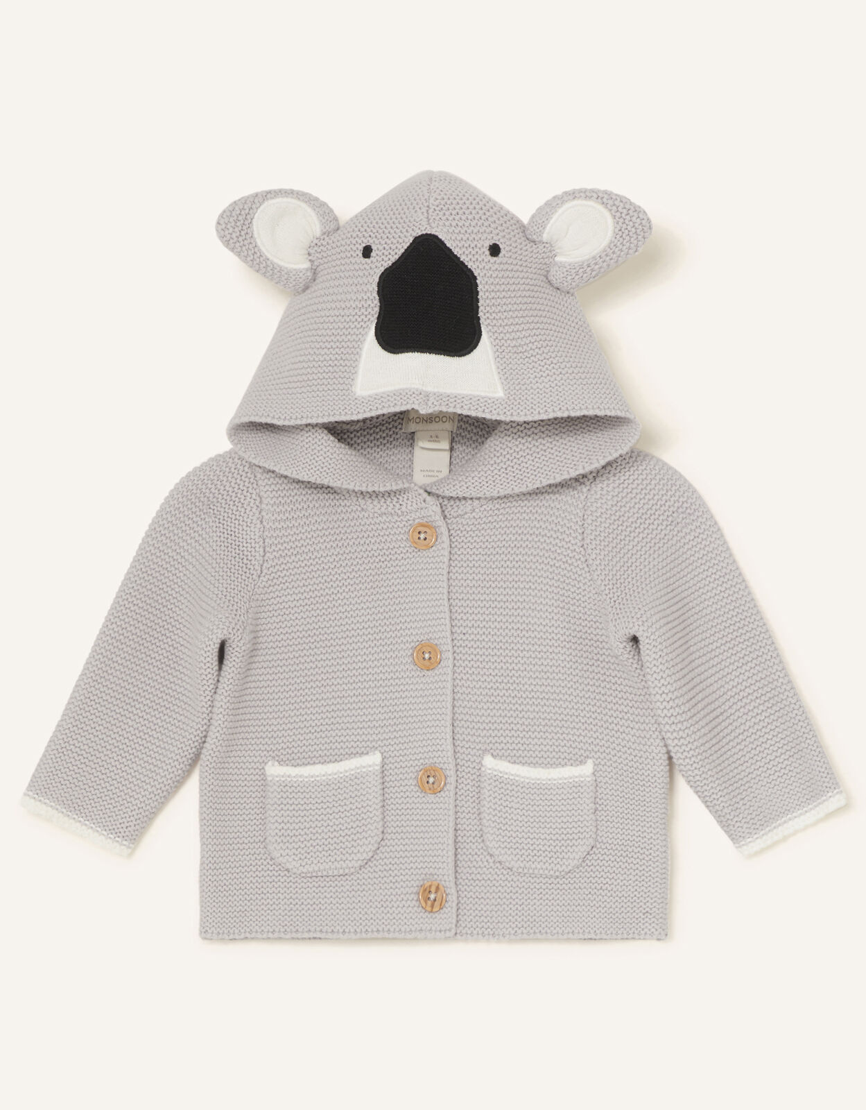 Monsoon grey sale cardigan
