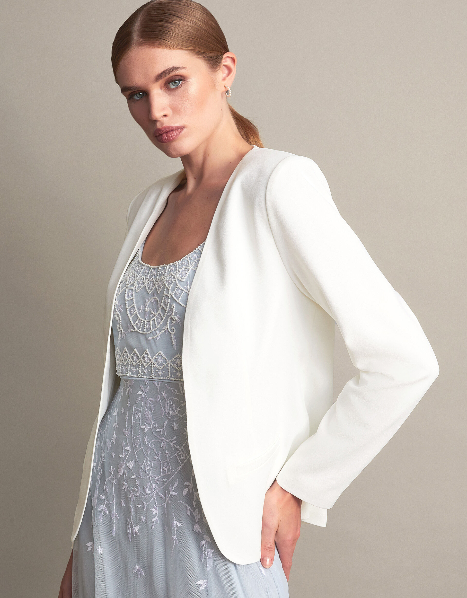 Monsoon dress sale and jacket