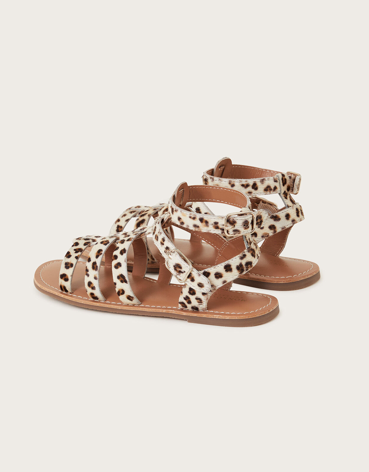 Girls animal print hotsell sandals