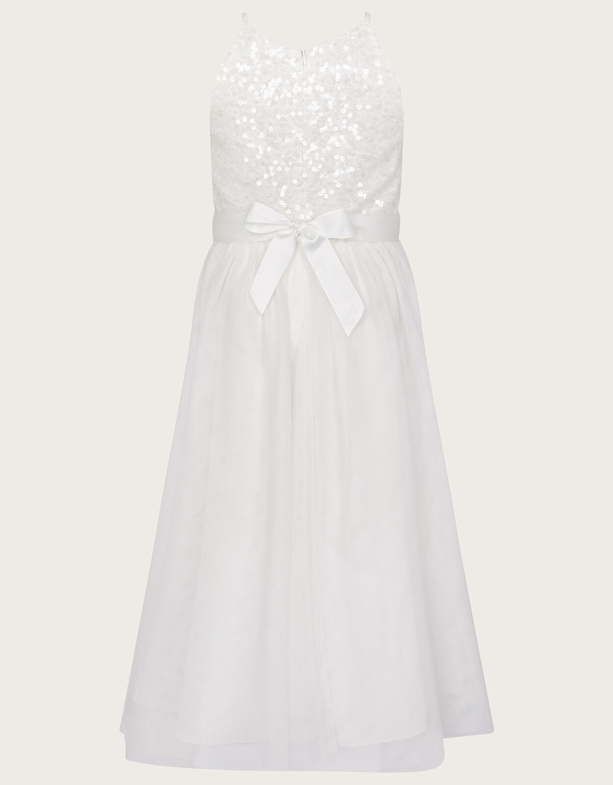 Truth Sequin Maxi Dress Ivory Girls Dresses Monsoon ROI