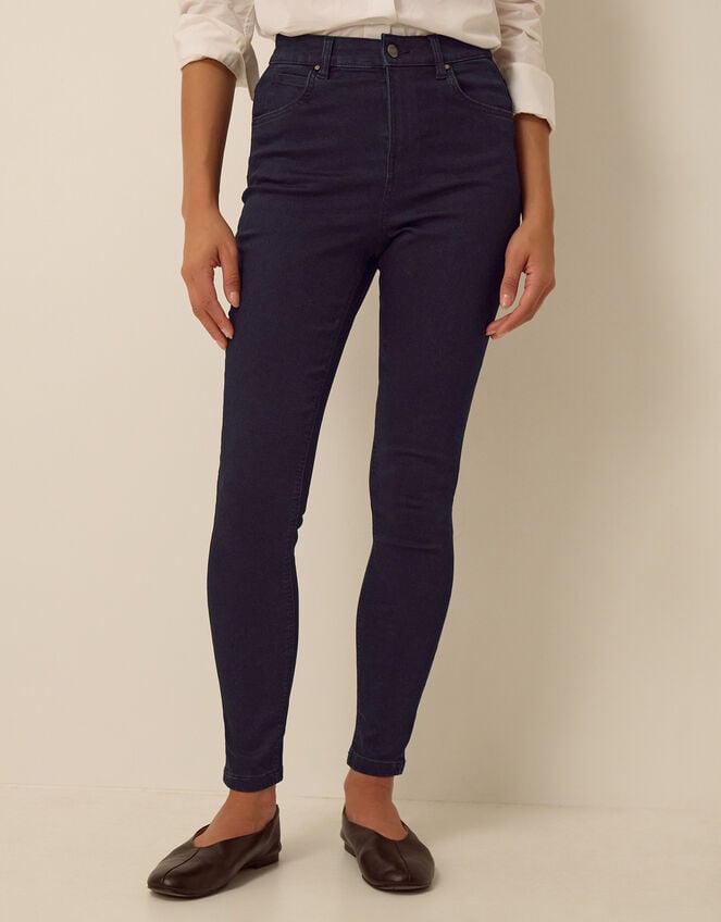 Nadine Skinny Jeans, Blue (INDIGO), large
