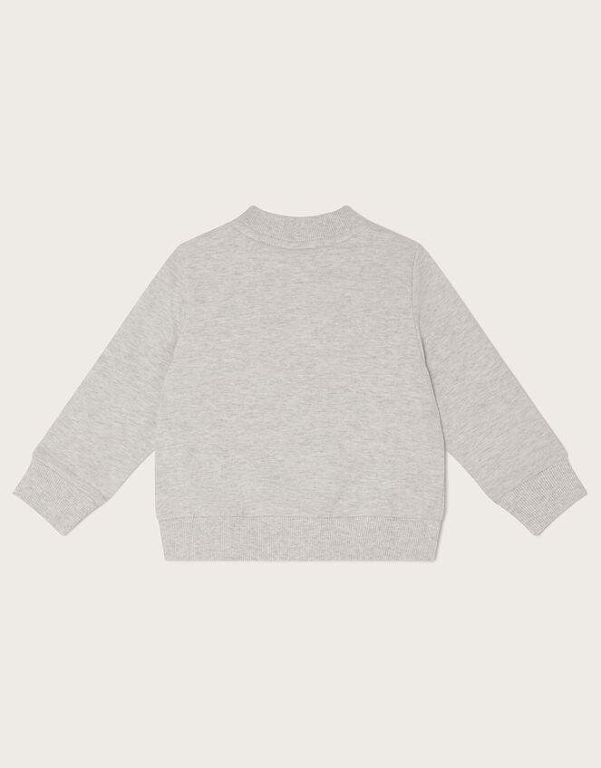 Baby Butterfly Bomber Jacket, Grey (GREY), large