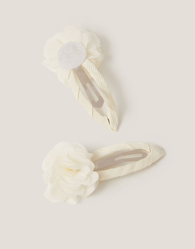 2-Pack Corsage Flower Hair Clips, , large