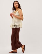 Tessa Lace Swing Top, Ivory (IVORY), large