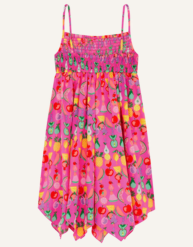 Freya Fruit Beach Dress, Pink (PINK), large