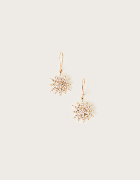 Snowflake Drop Earrings, , large