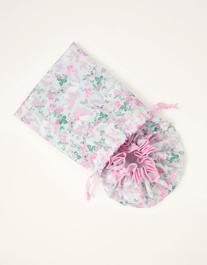 Unicorn Shower Cap and Washbag, , large
