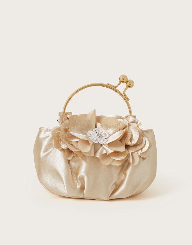 Shimmer Bow Frame Bag, , large