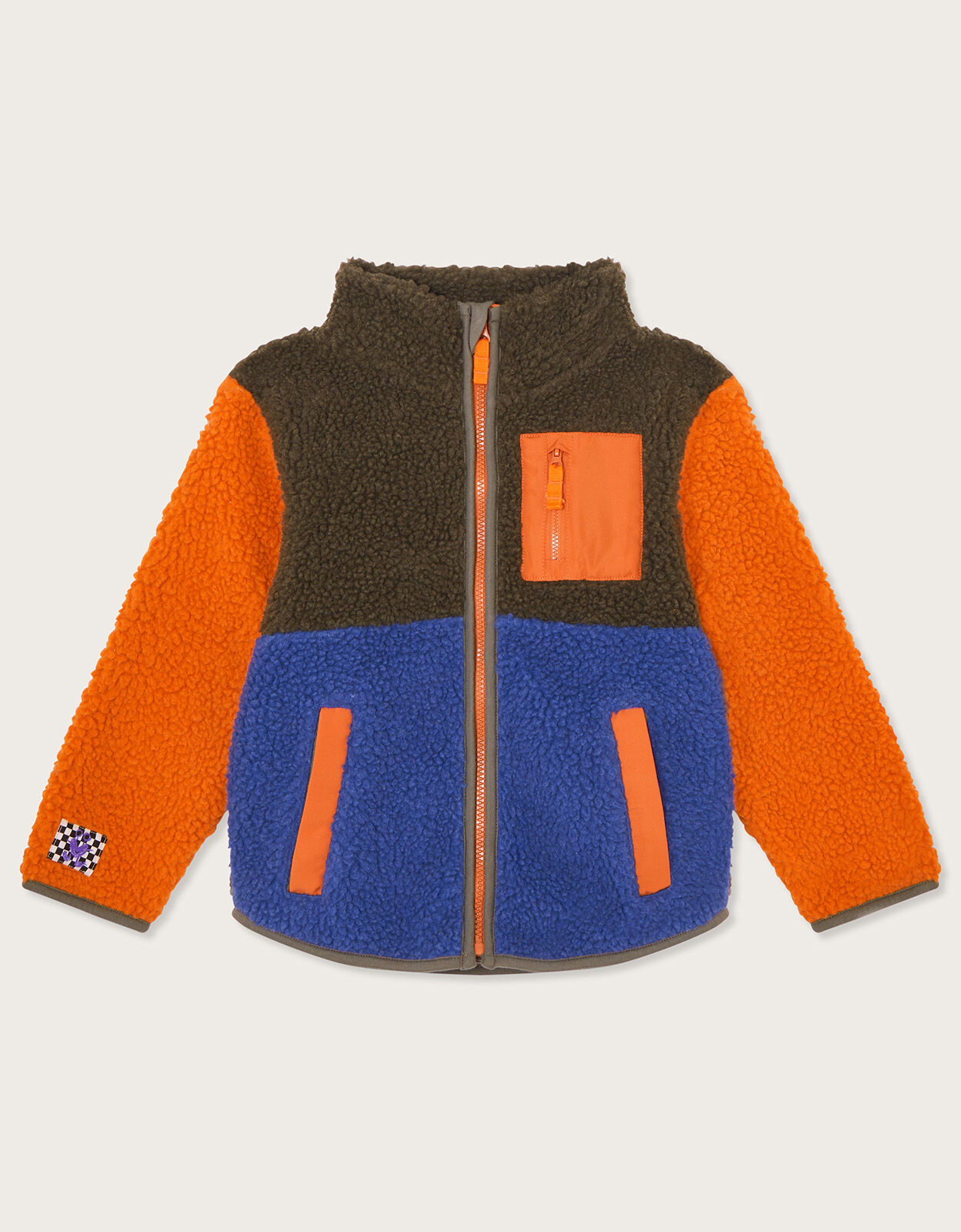 Borg fleece jacket hot sale