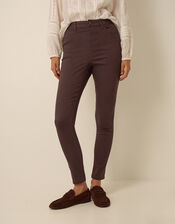 Nadine Skinny Jeans, Brown (CHOCOLATE), large