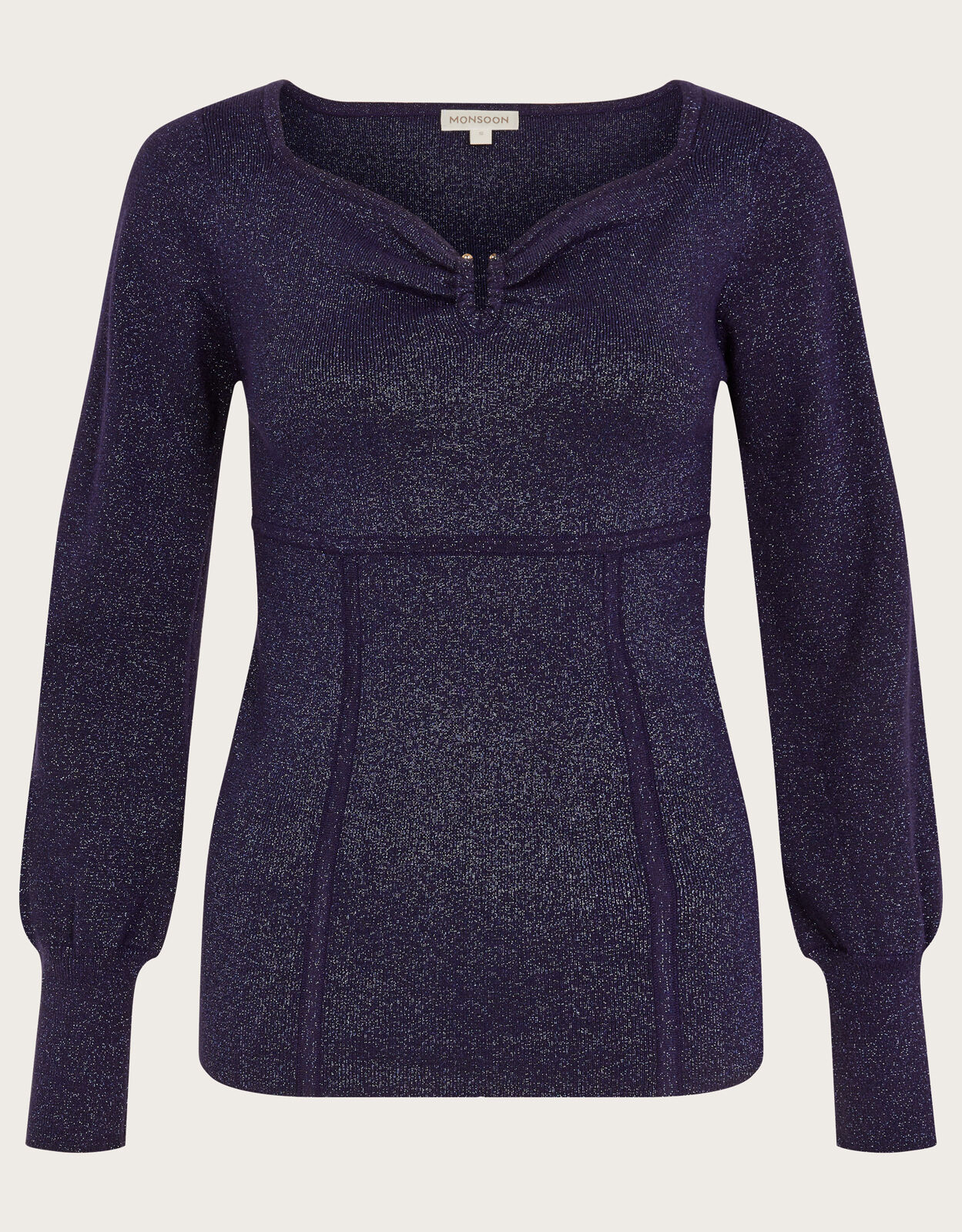 Monsoon blue jumper top
