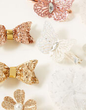 Party Sparkle Hair Clip 8 Pack, , large