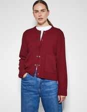 Bay Utility Cardigan, Red (RED), large