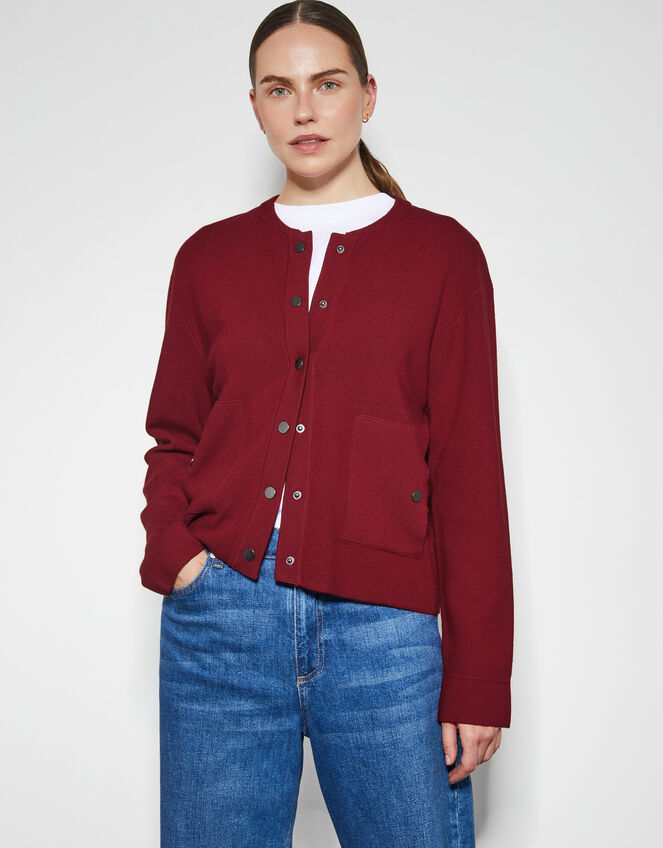 Bay Utility Cardigan, Red (RED), large