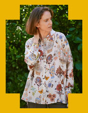 One Hundred Stars Cornucopia Oversized Shirt, , large