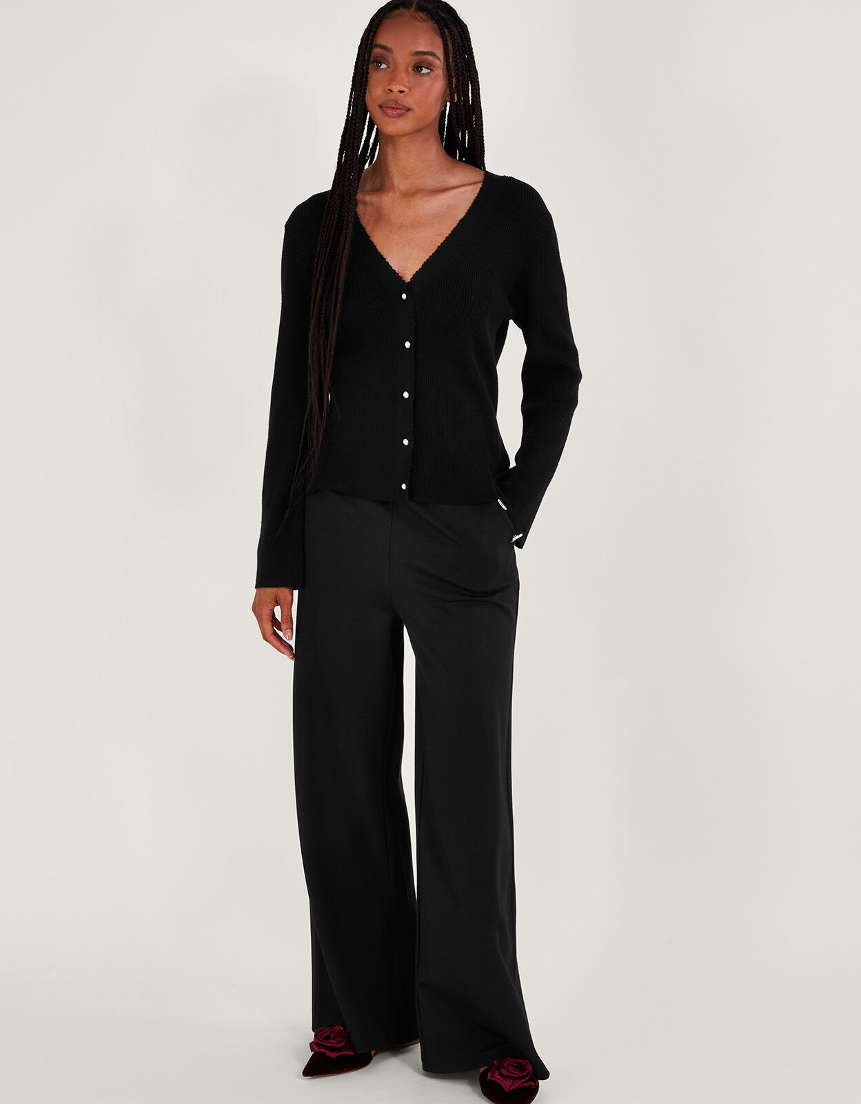 Monsoon 2025 black cardigan