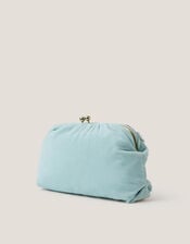 Mara Appliqué Flower Clutch, , large