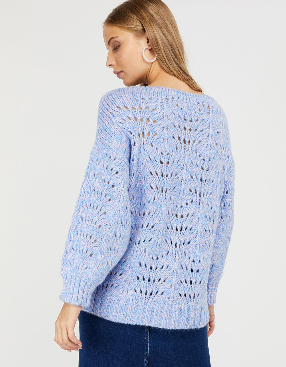 lipsy lofty pointelle jumper