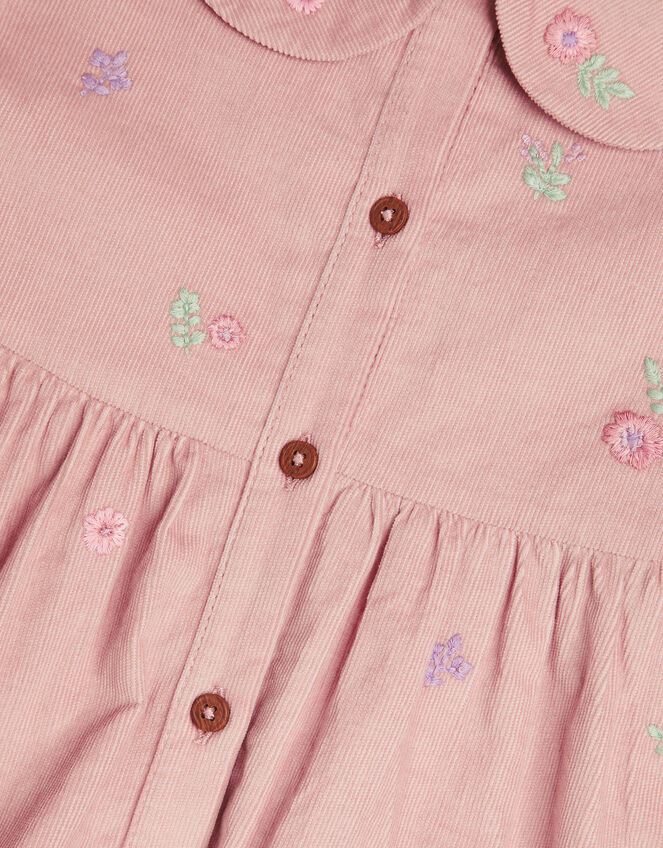 Embroidered Corduroy Blouse and Leggings Set, Purple (LILAC), large