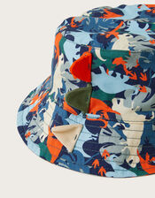 Animal Silhouette Bucket Hat, Blue (BLUE), large