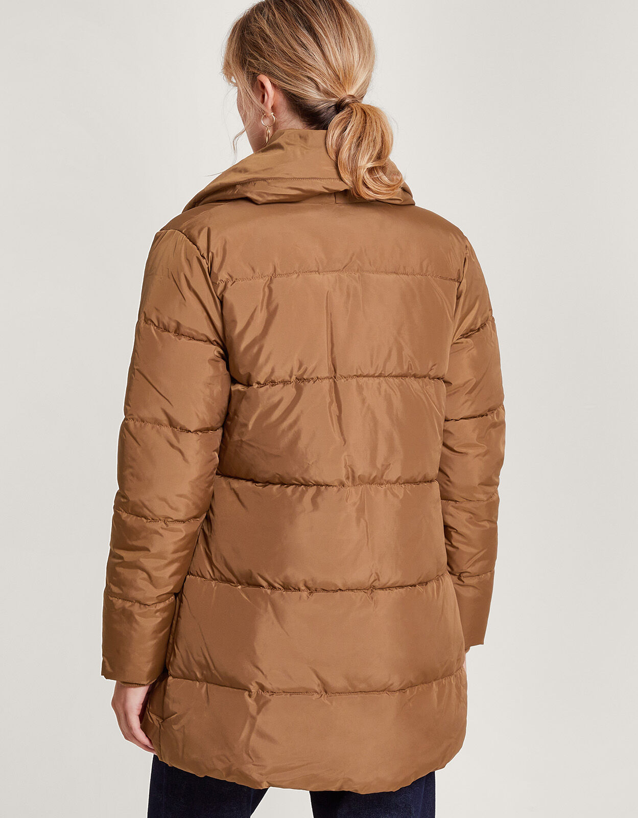 Camel 2025 padded coat
