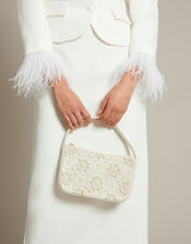Hani Pearl Embellished Bag, , large