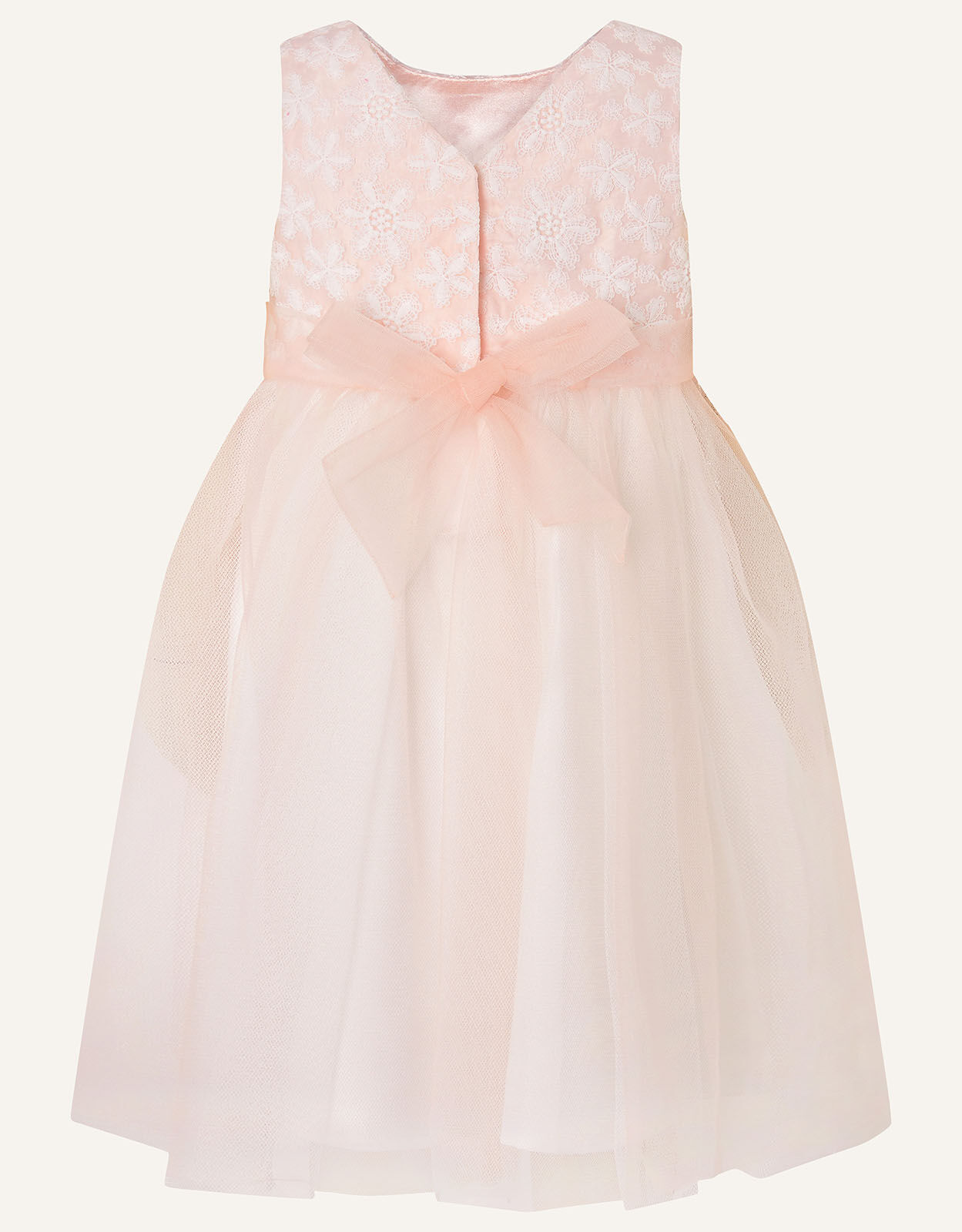 Monsoon pink lace online dress