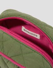 Mini Quilted Make Up Bag, , large