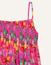 Freya Fruit Beach Dress, Pink (PINK), large