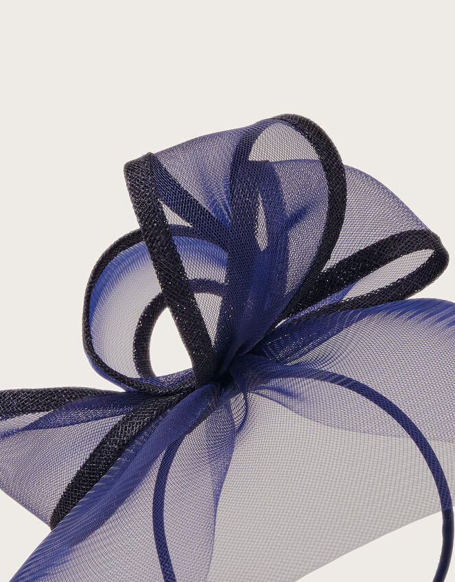 Bow Net Fascinator Headband , , large