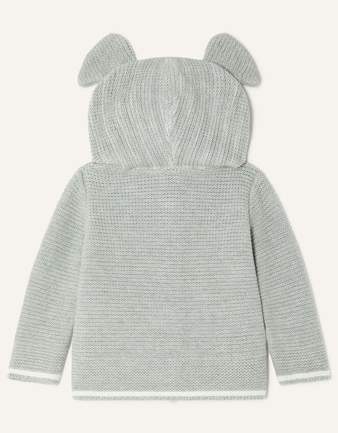 Harry The Elephant Cardigan, Grey (GREY), large