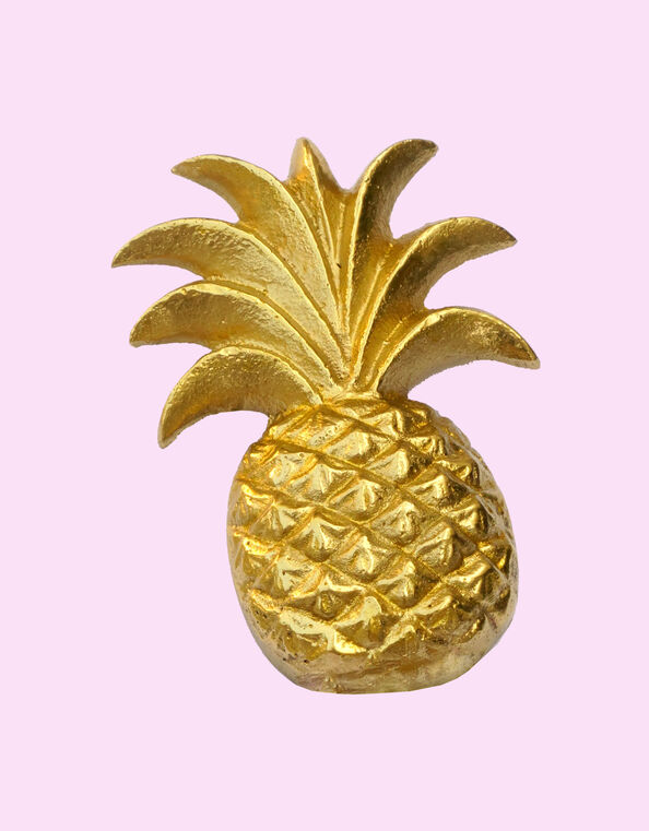 Chloe Alberry Brass Pineapple Cabinet Handle, , large