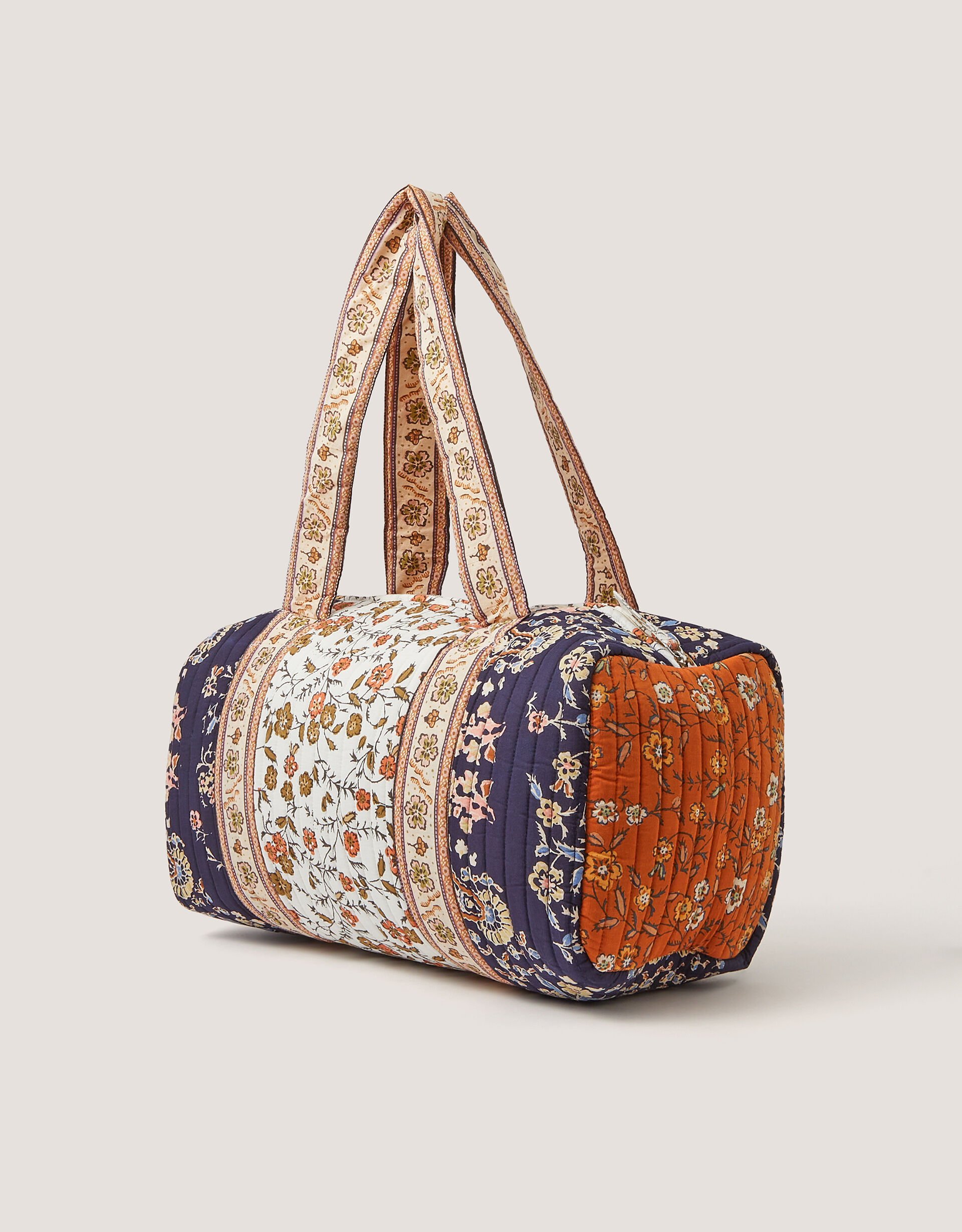 Ines Floral Patchwork Quilted Weekend Bag | Bags & Purses