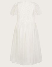 Sunray Embellished Dress, Ivory (IVORY), large