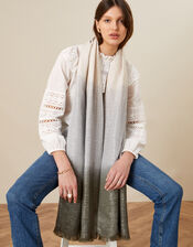 Ombre Metallic Occasion Scarf, , large