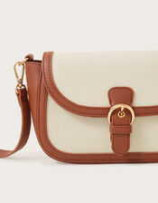 Canvas Cross-Body Bag, , large