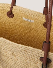 Callie Thorpe x Monsoon Straw Tote Bag, , large