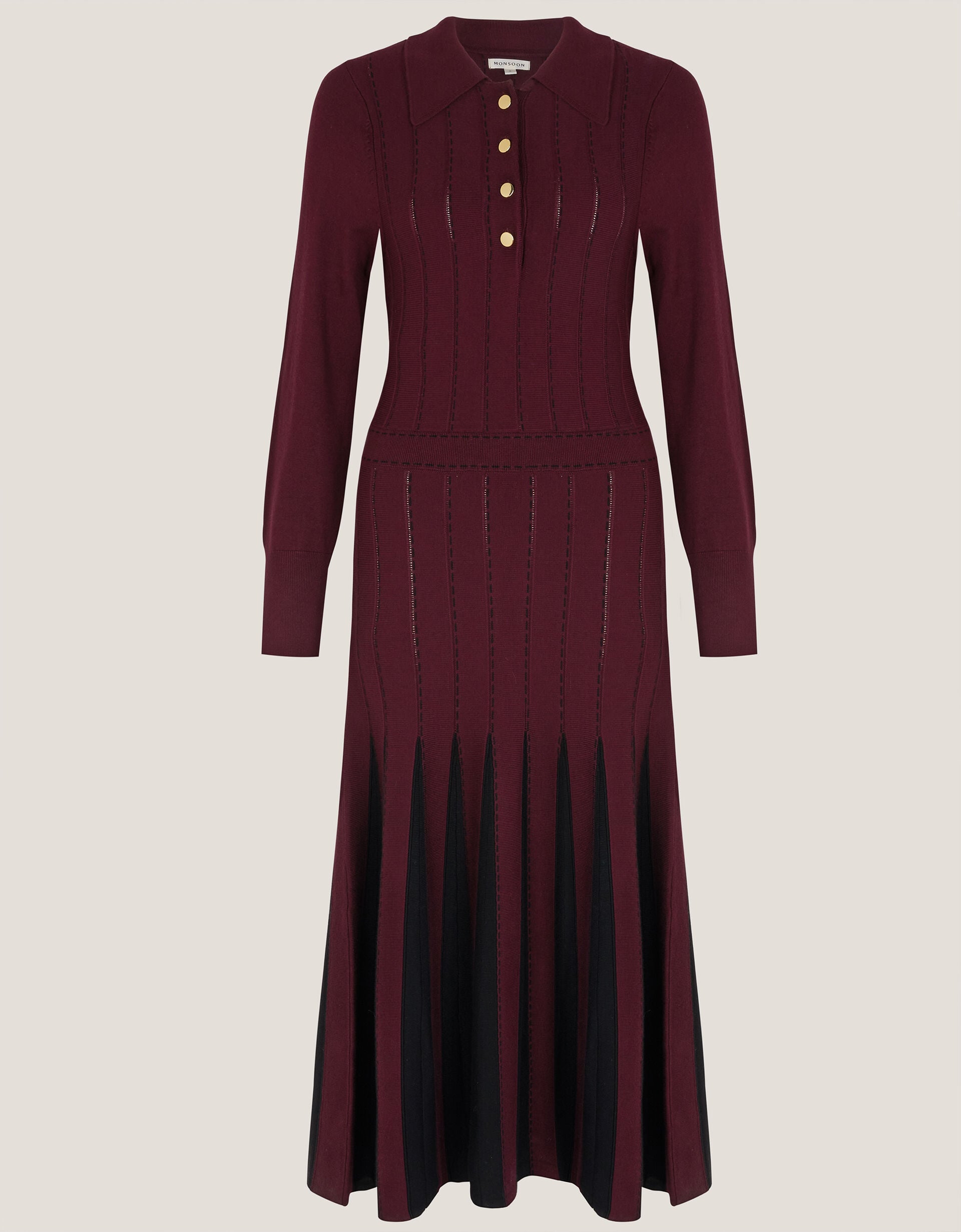 the kooples red pleated shirt dress Red The Kooples Dresses for Women
