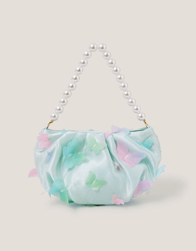 Ombre Butterfly Mini Pouch Bag, , large