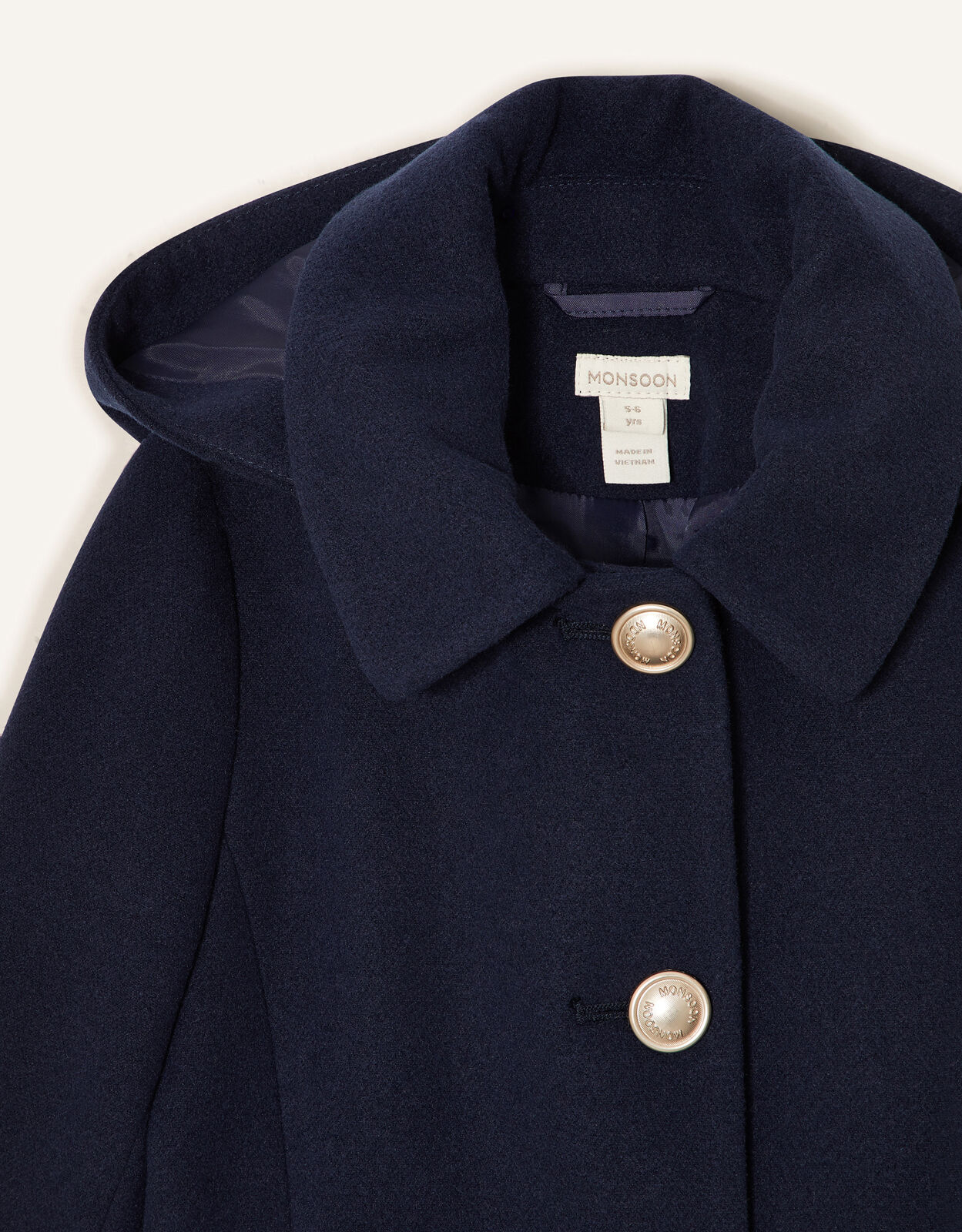 Navy blue school coat sale