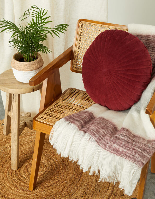 Round Velvet Cushion, , large